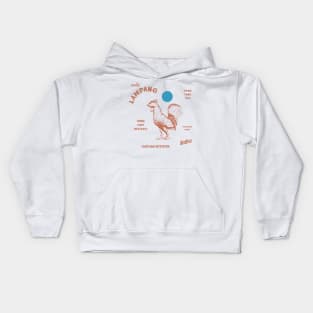 Chicken Rooster Kids Hoodie